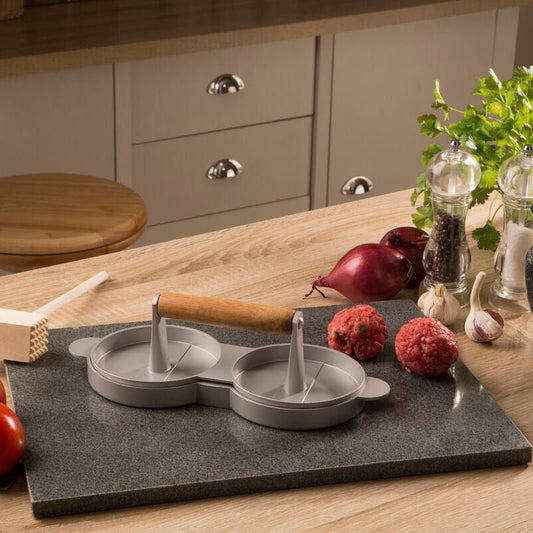 From Scratch Double Burger Press