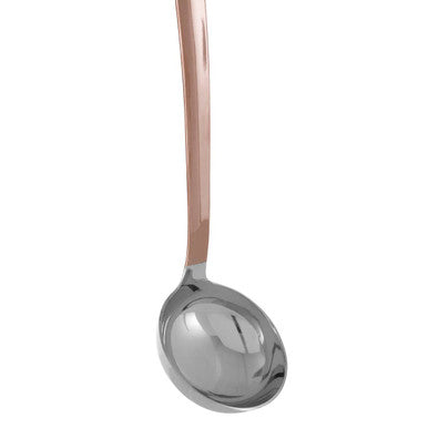 Freya Stainless Steel Ladle with Copper Finish Handle