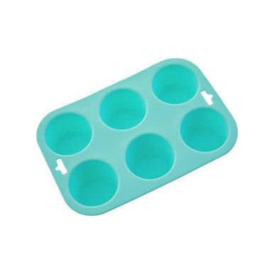 Pastel Green 6 Cup Muffin Mould | Zing