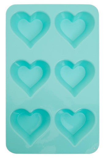 Pastel Green Heart Shape Cake Mould | Zing