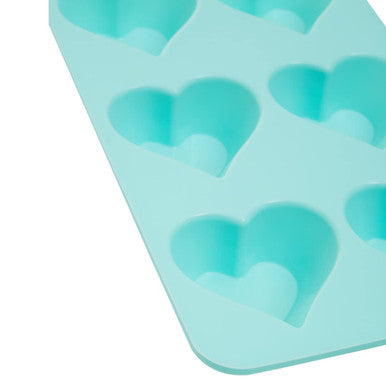 Pastel Green Heart Shape Cake Mould | Zing