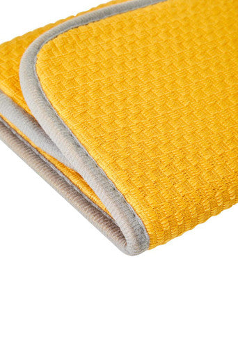 Sinkside Dish Drying Yellow Mat