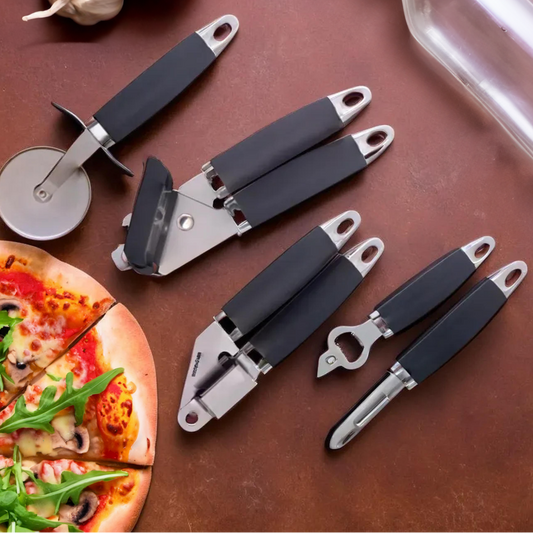 Barron Five Piece Kitchen Gadget Set with Stand