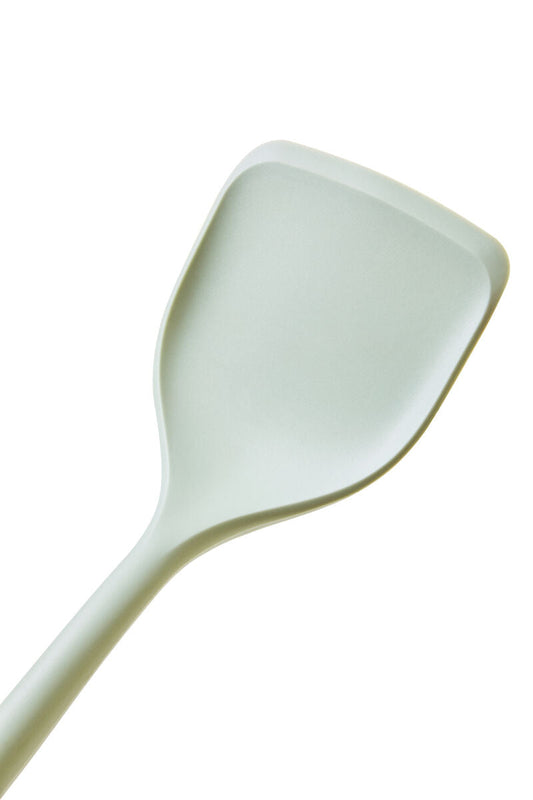 Nova Sage Green Silicone Head Turner With Round Wood Handle