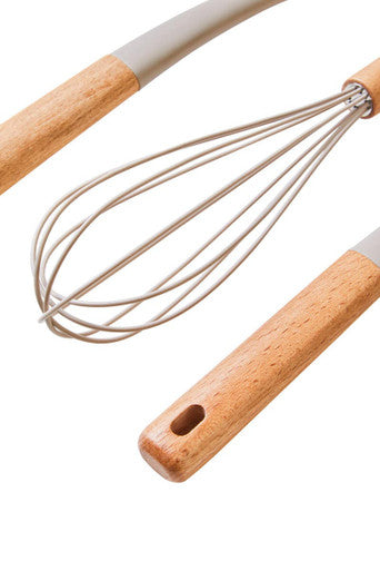 Nova Stone Grey Silicone Head 3Pc Kitchen Tool Set