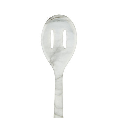 Zing Marble Effect Silicone Slotted Spoon
