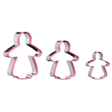Gingerbread Lady 3Pc Cutter Set