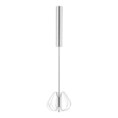Zamin Press And Spin Silver Finish 26Cm Whisk