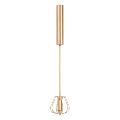 Zamin Press And Spin Light Gold 35Cm Whisk