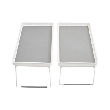 Romm Set Of Two Foldable Cabinet Racks
