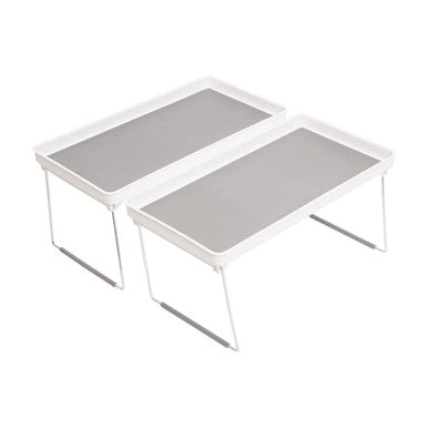 Romm Set Of Two Foldable Cabinet Racks