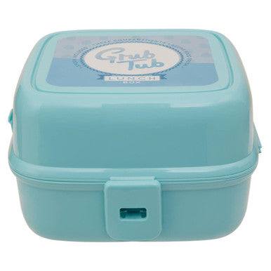 4 Compartments Mint Green Lunch Box | Grub Tub