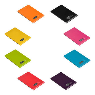 Yellow Tempered Glass Kitchen Scale