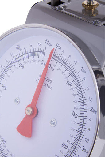 5Kg Grey Retro Kitchen Scale | Olivier