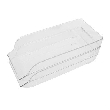 Set of Two Stackable Fridge Storage Trays | Romm