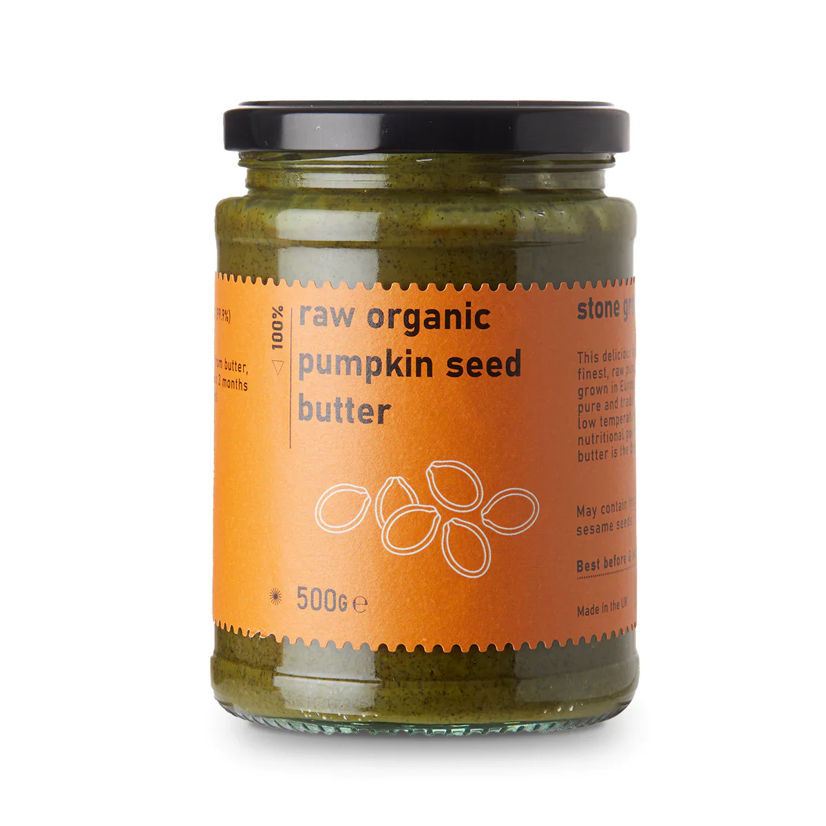 Raw Organic Pumpkin Seed Butter - RAWGORILLA