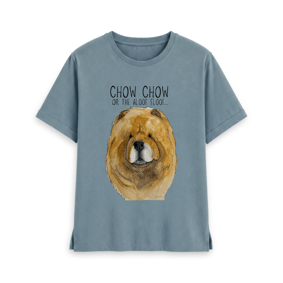 Stay Cozy in Style – Red Chow Chow Women's Relaxed Fit T-Shirt