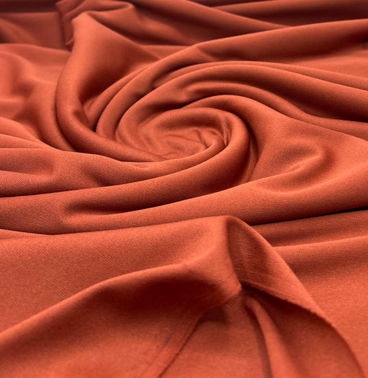 Orange Rust Toulouse Lining Liner Fabric