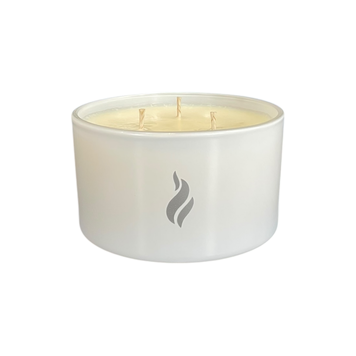 Soy Wax Scented Candle - Large - White