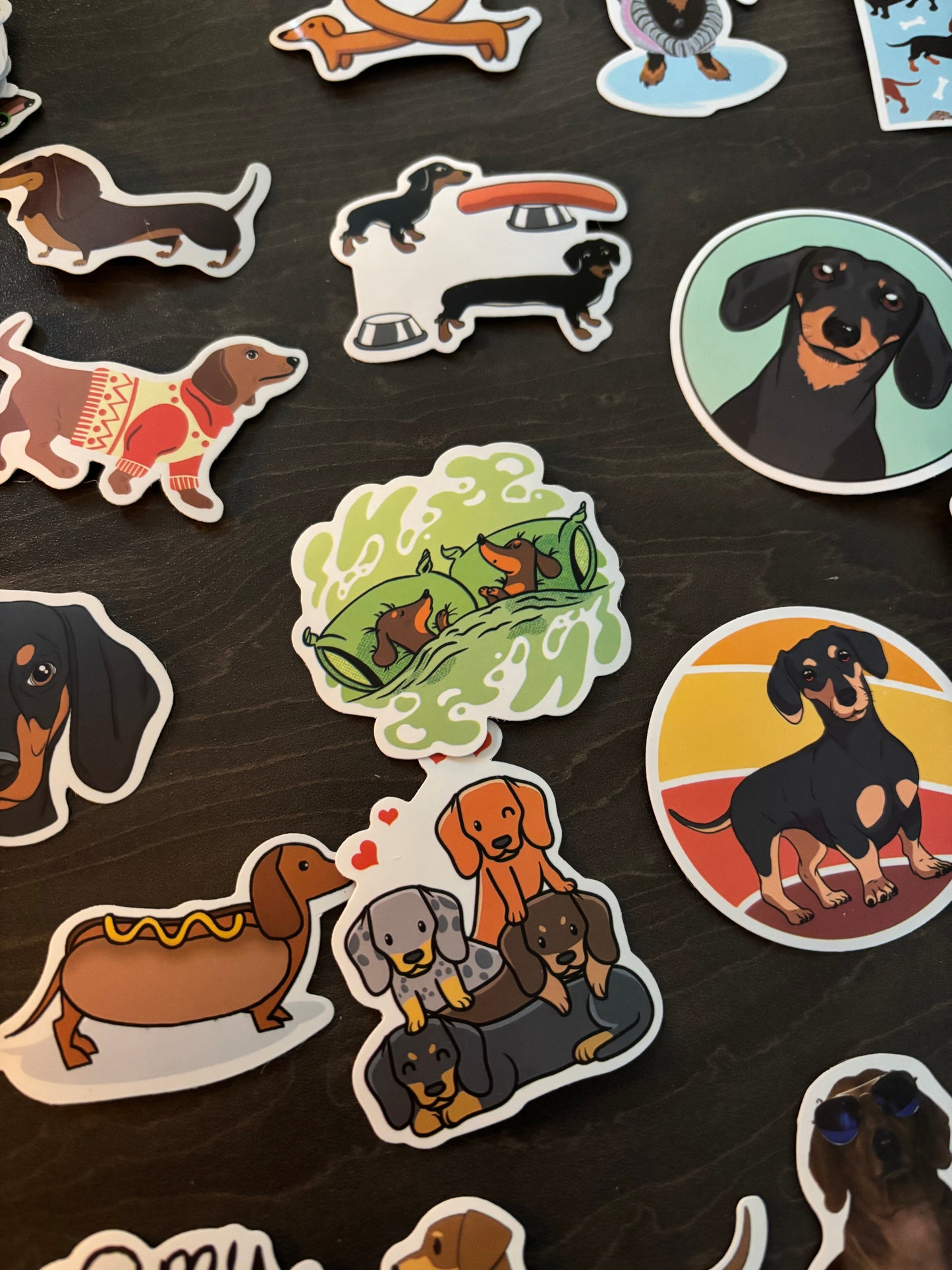Dachshund Stickers x 20