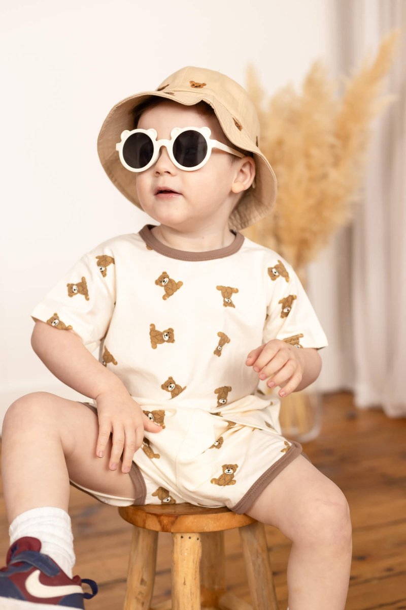 Bear 2 Piece T-Shirt & Shorts Set