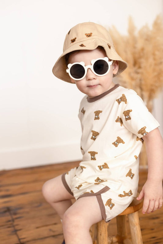 Bear 2 Piece T-Shirt & Shorts Set