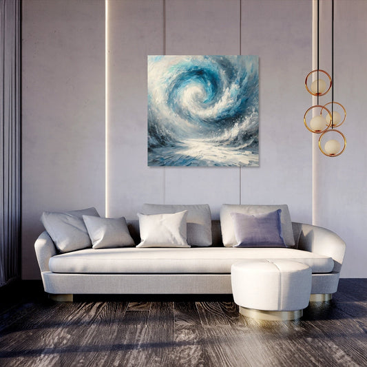 Blizzard's Embrace Canvas