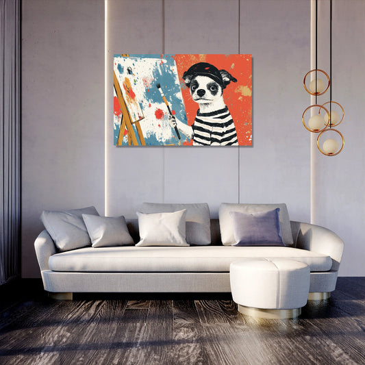 French Bulldog Canvas