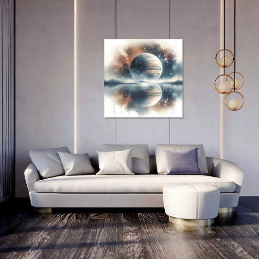 Celestial Reflections Canvas
