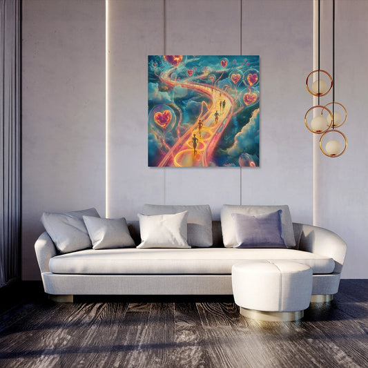 Cardio Labyrinth Canvas