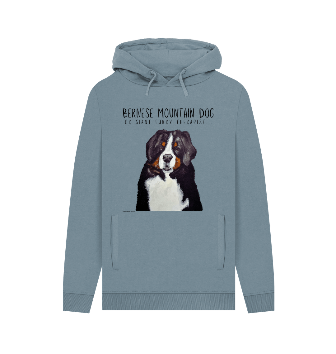 Stay Warm with Your Personal Giant Furry Therapist – Bernese Mountain Dog Hoodie!