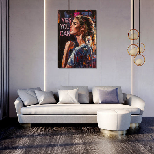 Yes You Can Canvas