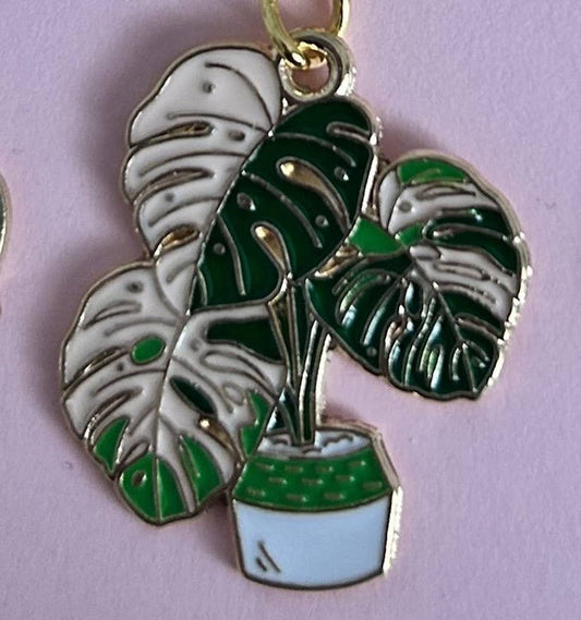 Plant Keyring's Enamel Charm