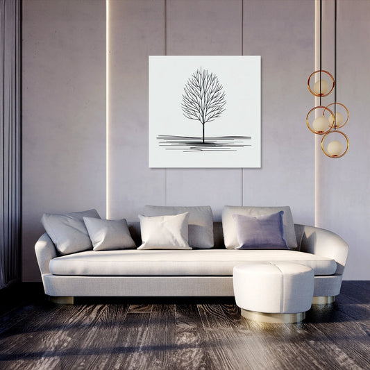 Solitary Tree Canvas