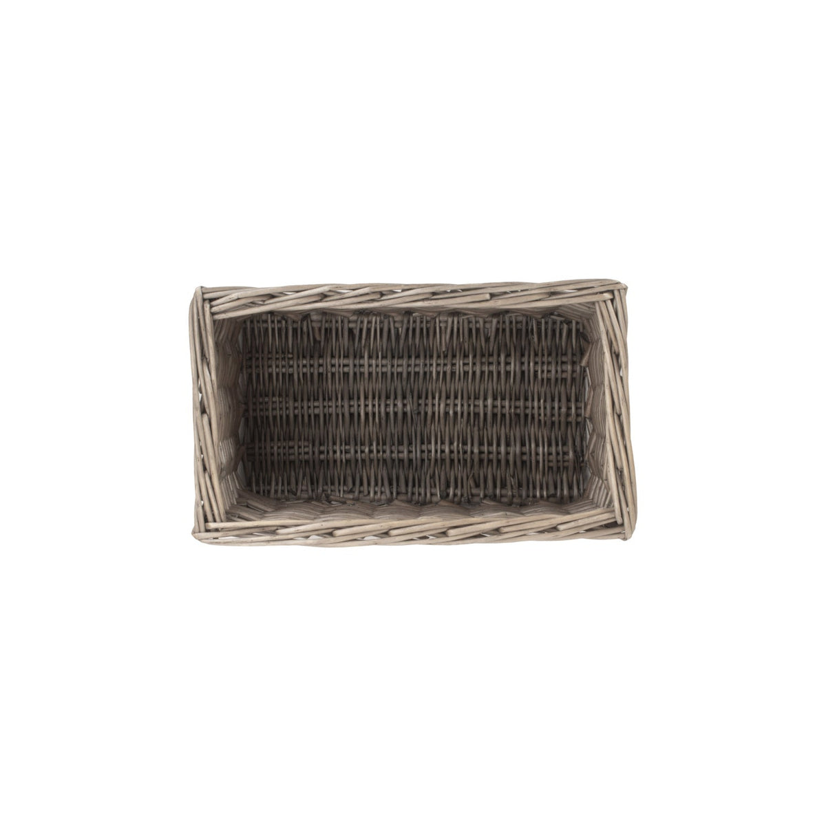Small Antique Wash Willow Storage Basket