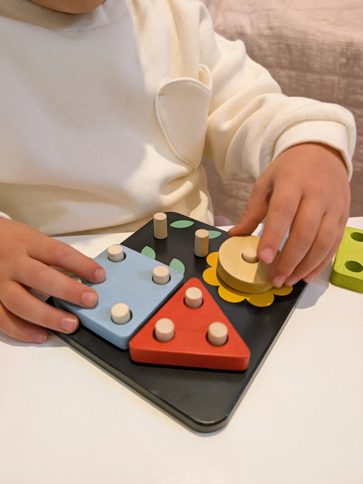 Count and Match Peg board