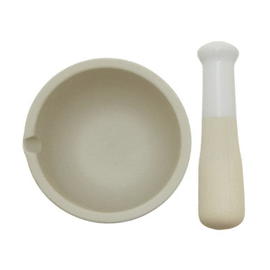 White Marble Medium Mortar and Pestle | From Scratch