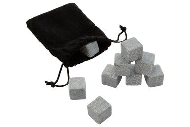 Wilson Set Of 9 Granite Ice Rocks