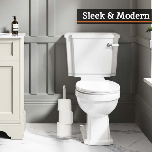 Linnea Chrome Large Toilet Roll Holder