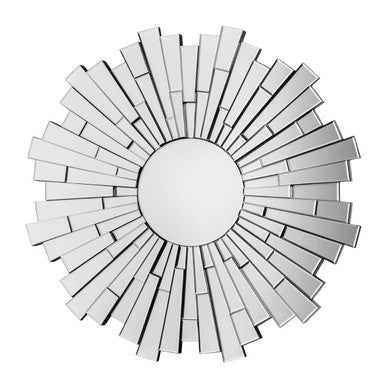 Sunburst Round Wall Mirror | Glitzy