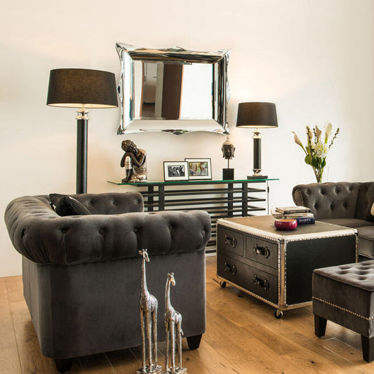 Catalina Reflective Frame Wall Mirror