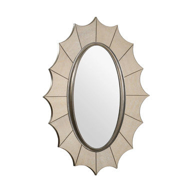 Lexina Gold Finish Frame Wall Mirror