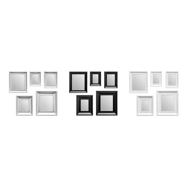 Black Frame 5 Piece Mirror Set | Judkins