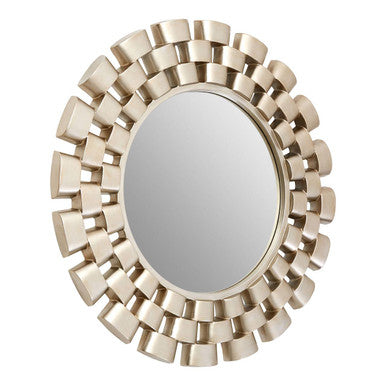 Tia Champagne Chain Design Wall Mirror