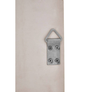 White Ornate Wall Mirror | Como
