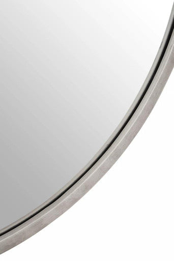 Saska Medium Antique Silver Wall Mirror