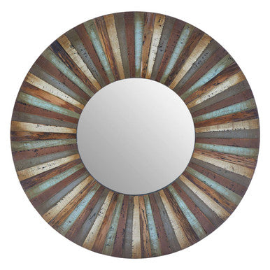 Wooden Round Wall Mirror | Eternal
