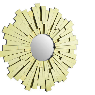 Large Circular Wall Mirror | Glitzy
