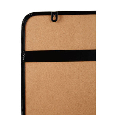 Matt Black Square Wall Mirror | Candi