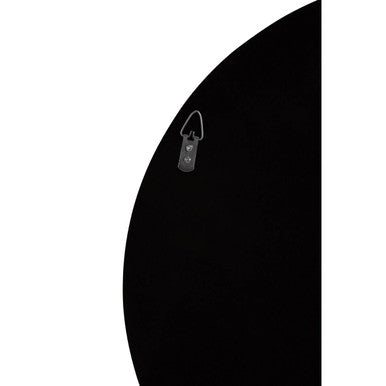 Medium Round Silver Wall Mirror | Athena